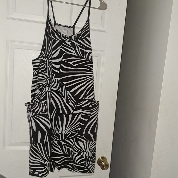 FP Movement by Free People Pants - FP Movement by Free People Black and White Jumpsuit